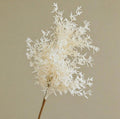 Künstlicher Raureif-Zweig Nebelorchidee, Kunstblumen-Busch aus Kunststoff, 54 cm, für Hochzeit, Hotel und Schaufenster