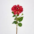 Kunstblume Chrysantheme Einzelstiel, 1 Blüte, Kunstseide-Stoff, für Hochzeit, Gastronomie und Dekoration