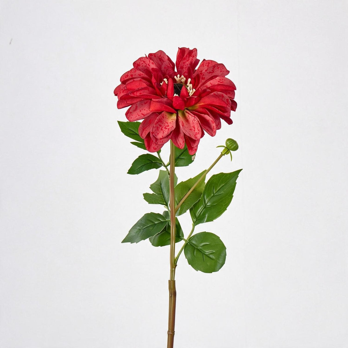 Kunstblume Chrysantheme Einzelstiel, 1 Blüte, Kunstseide-Stoff, für Hochzeit, Gastronomie und Dekoration