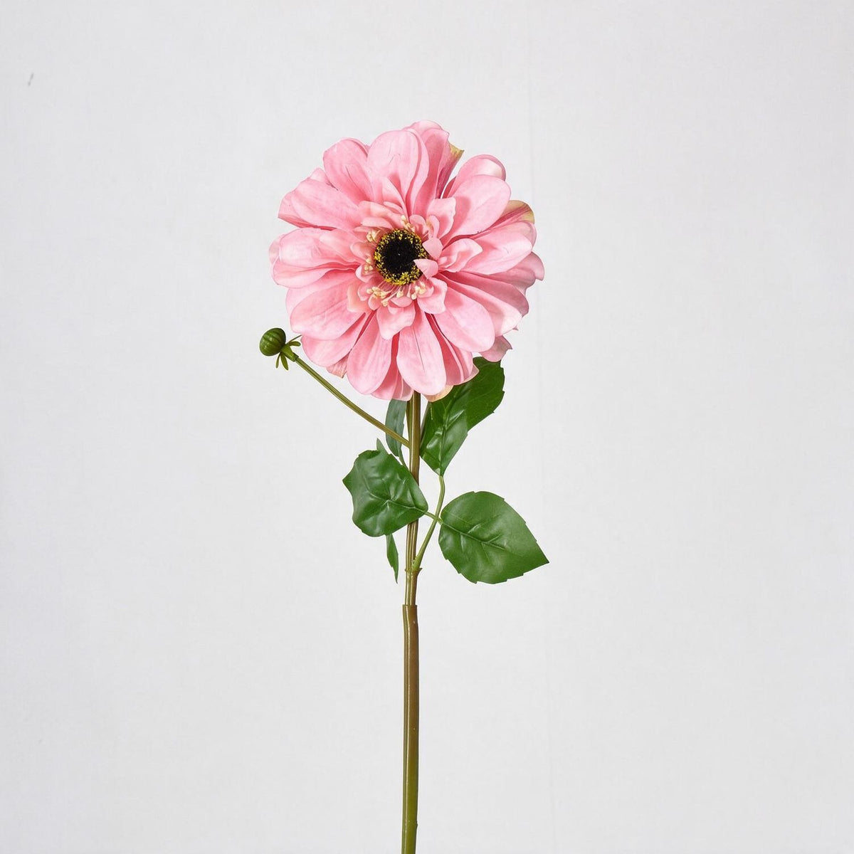 Kunstblume Chrysantheme Einzelstiel, 1 Blüte, Kunstseide-Stoff, für Hochzeit, Gastronomie und Dekoration