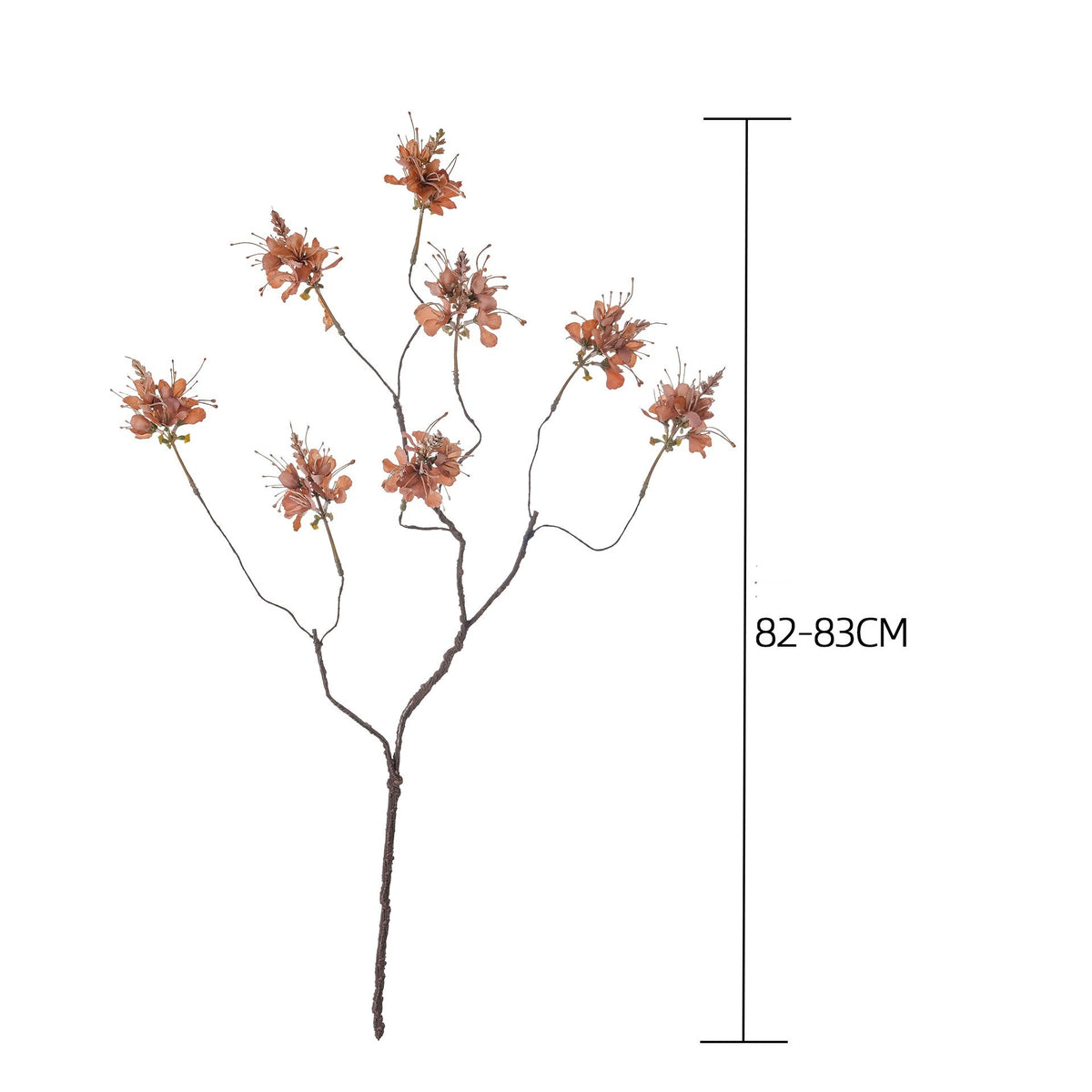 Künstliche Spinnenblume (Cleome), Bush mit mehreren Zweigen, Kunstblume für Hochzeit, Hotel und Dekoration
