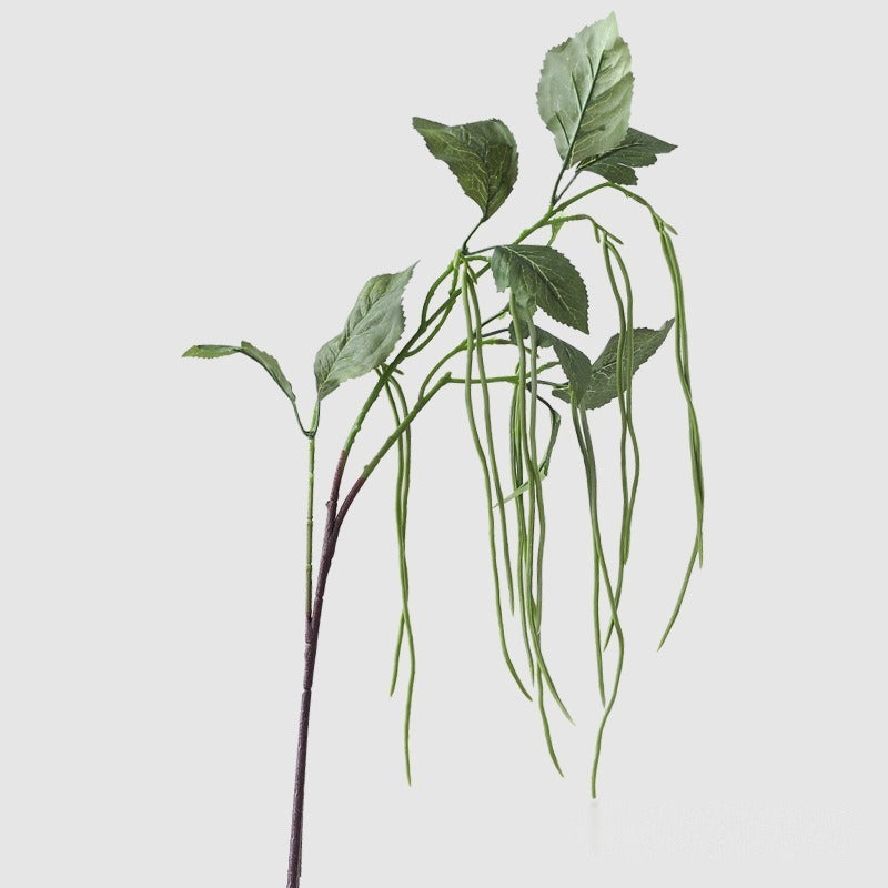 Künstliche Wisteria, 15-Blatt-Ranke, 93 cm, PE/PVC, für Innenraum, Hochzeit, Dekoration
