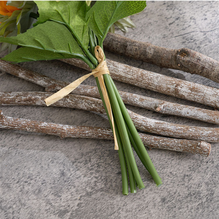 27 cm Kunstblumenstrauß Sonnenblumen Künstliche Sonnenblumen