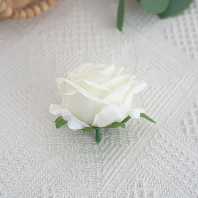 50 Stück künstliche Rosenköpfe – Seidenblumen für DIY, Hochzeitsdeko & Bastelarbeiten