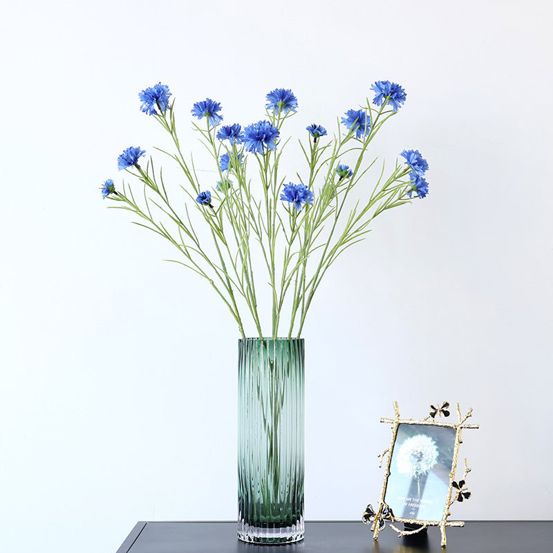 Großhandel: 50 cm Cornflower (Kornblume) Stängel, künstliche Seidenblumen für Dekoration