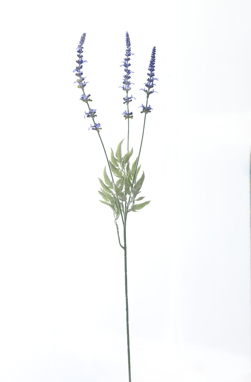 Großhandel: 55 cm künstliche Duft-Lavendel-Stängel Haptische Dekorationsblumen für zu Hause