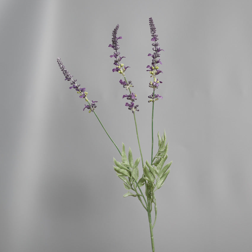 Großhandel: 55 cm künstliche Duft-Lavendel-Stängel Haptische Dekorationsblumen für zu Hause