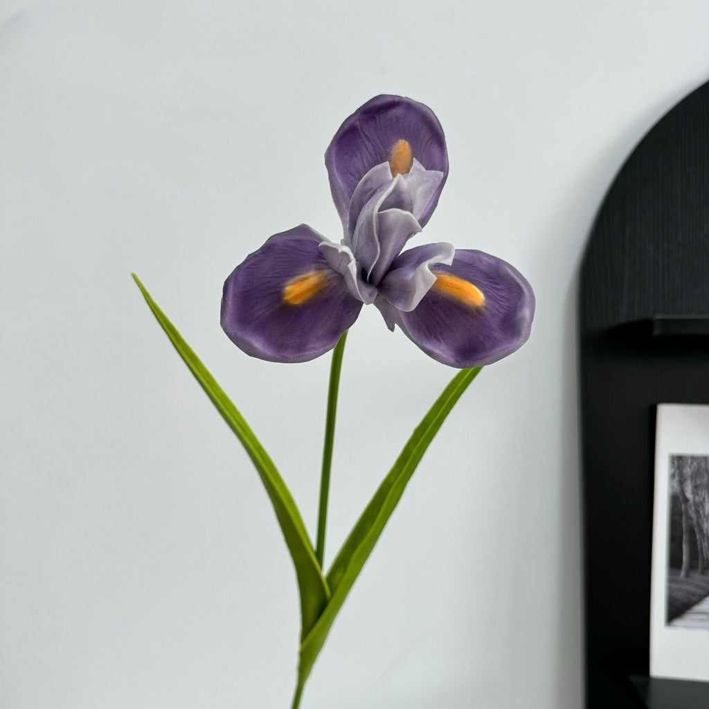 Großhandel: 55 cm künstliche Schwertlilien-Stängel Deko-Simulationsblumen für die Wohnung