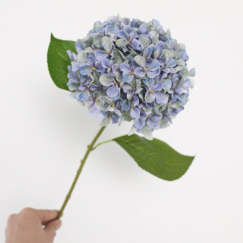 66 cm Vintage-Künstliche Hydrangeenstiele– Herbst- und Winterblumen