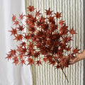 Großhandel 68cm künstliche Ahornblattzweige - Realistische Herbstdekoration für Zuhause, Thanksgiving, Kränze & Tischarrangements