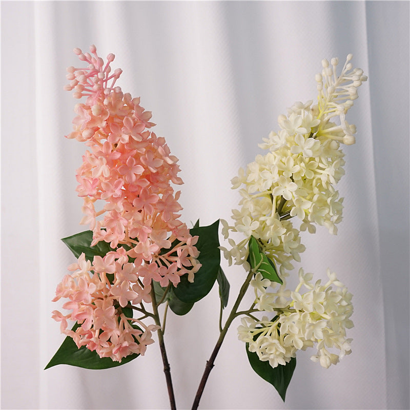 72 cm Künstliche Flieder mit taktiler Textur Haushaltsdekoration für Balkon oder Fensterbank