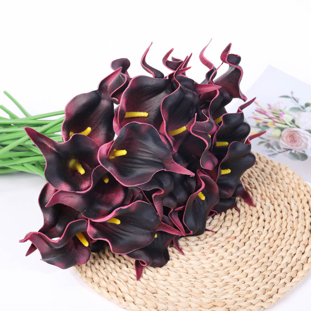 20-Pack 36 cm Calla Lily Stängel (Real Touch)-Bouquets – Ideal für Hochzeitsdekorationen (Großhandel)