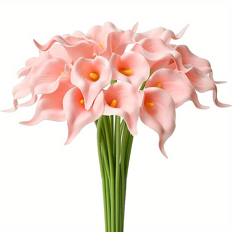 20-Pack 36 cm Calla Lily Stängel (Real Touch)-Bouquets – Ideal für Hochzeitsdekorationen (Großhandel)