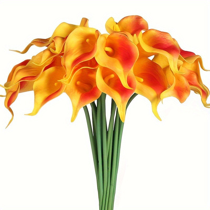 20-Pack 36 cm Calla Lily Stängel (Real Touch)-Bouquets – Ideal für Hochzeitsdekorationen (Großhandel)