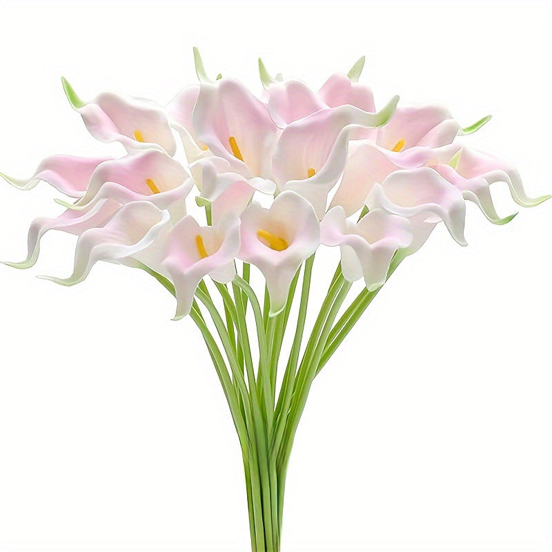 20-Pack 36 cm Calla Lily Stängel (Real Touch)-Bouquets – Ideal für Hochzeitsdekorationen (Großhandel)