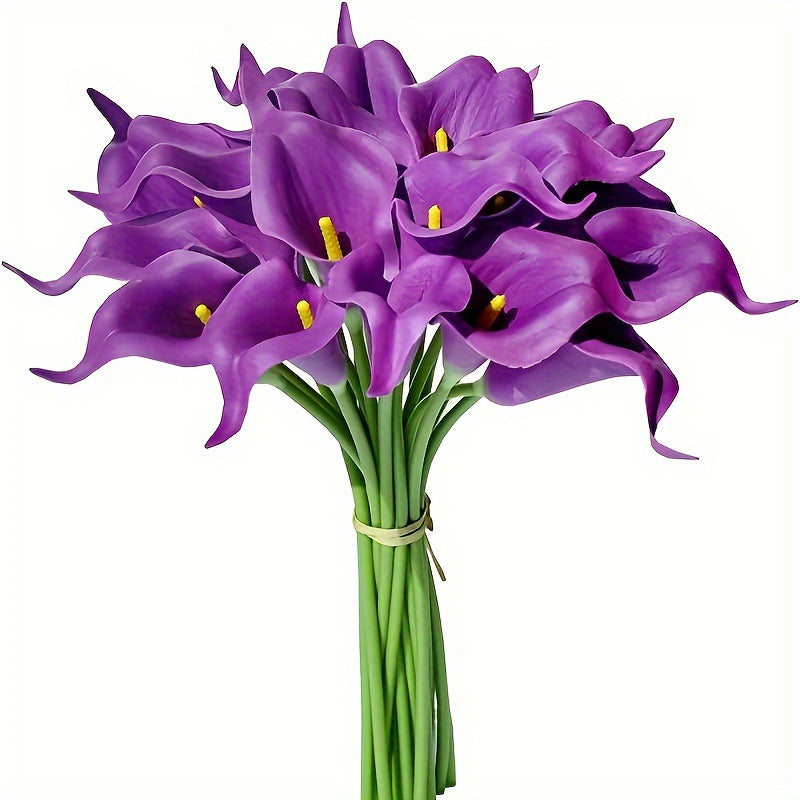 20-Pack 36 cm Calla Lily Stängel (Real Touch)-Bouquets – Ideal für Hochzeitsdekorationen (Großhandel)