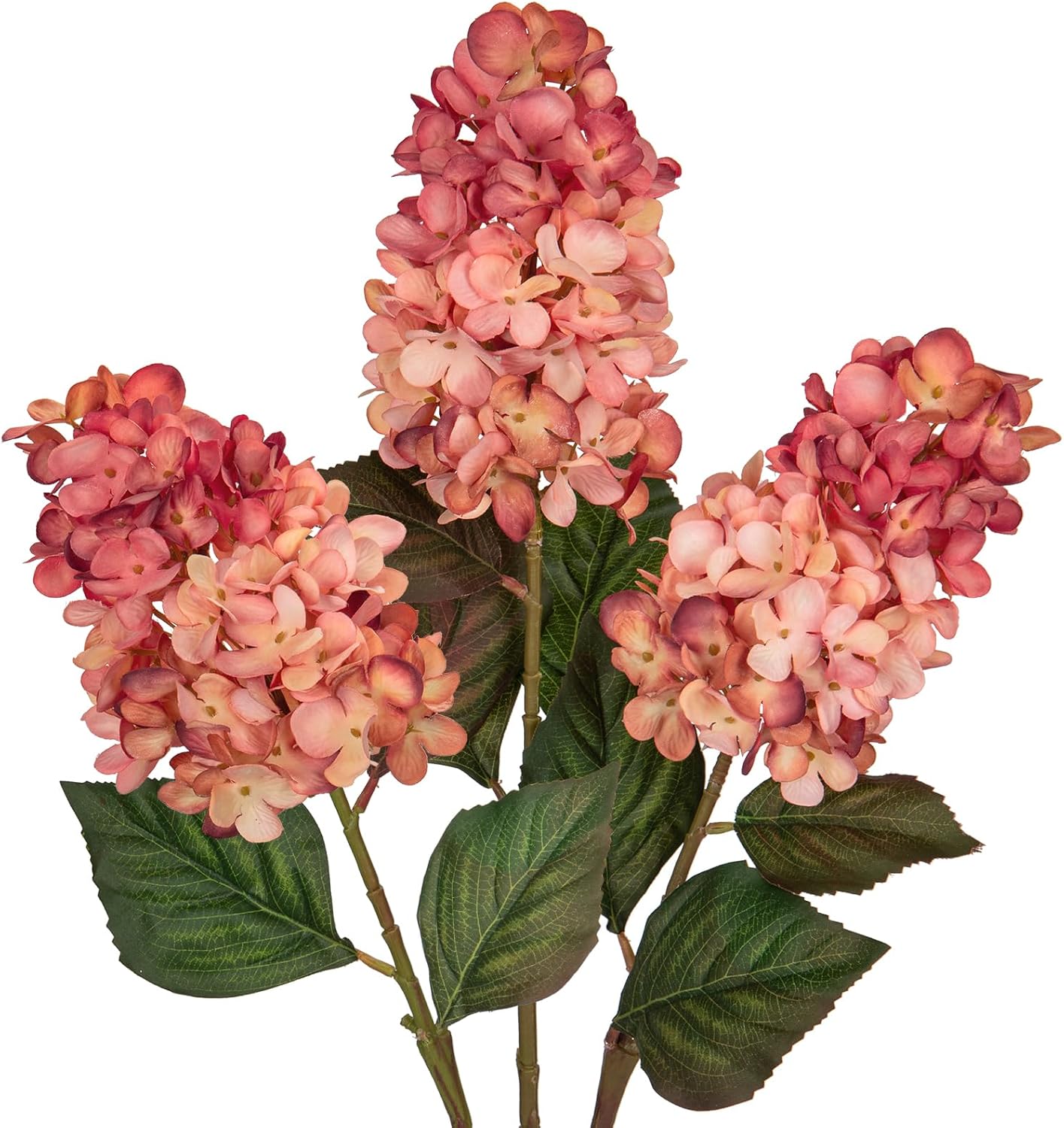 3er Set Natürliche Rispenhortensien-Kunstblumen – Frühlingsdeko mit 73 cm Zweigen für Vasenarrangements & Wohndekoration | Pflegeleicht & Ganzjährig