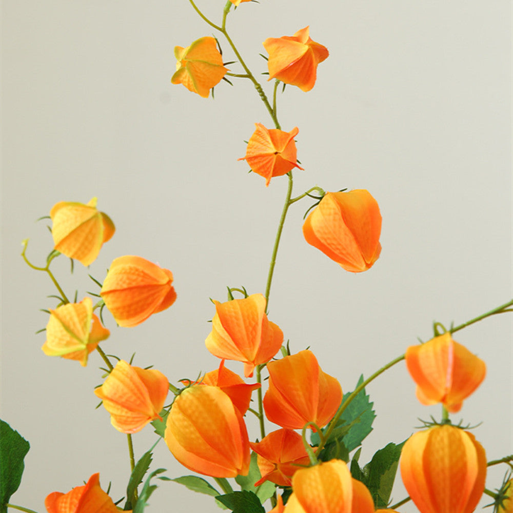 88 cm Einz Zweig künstliche Physalis