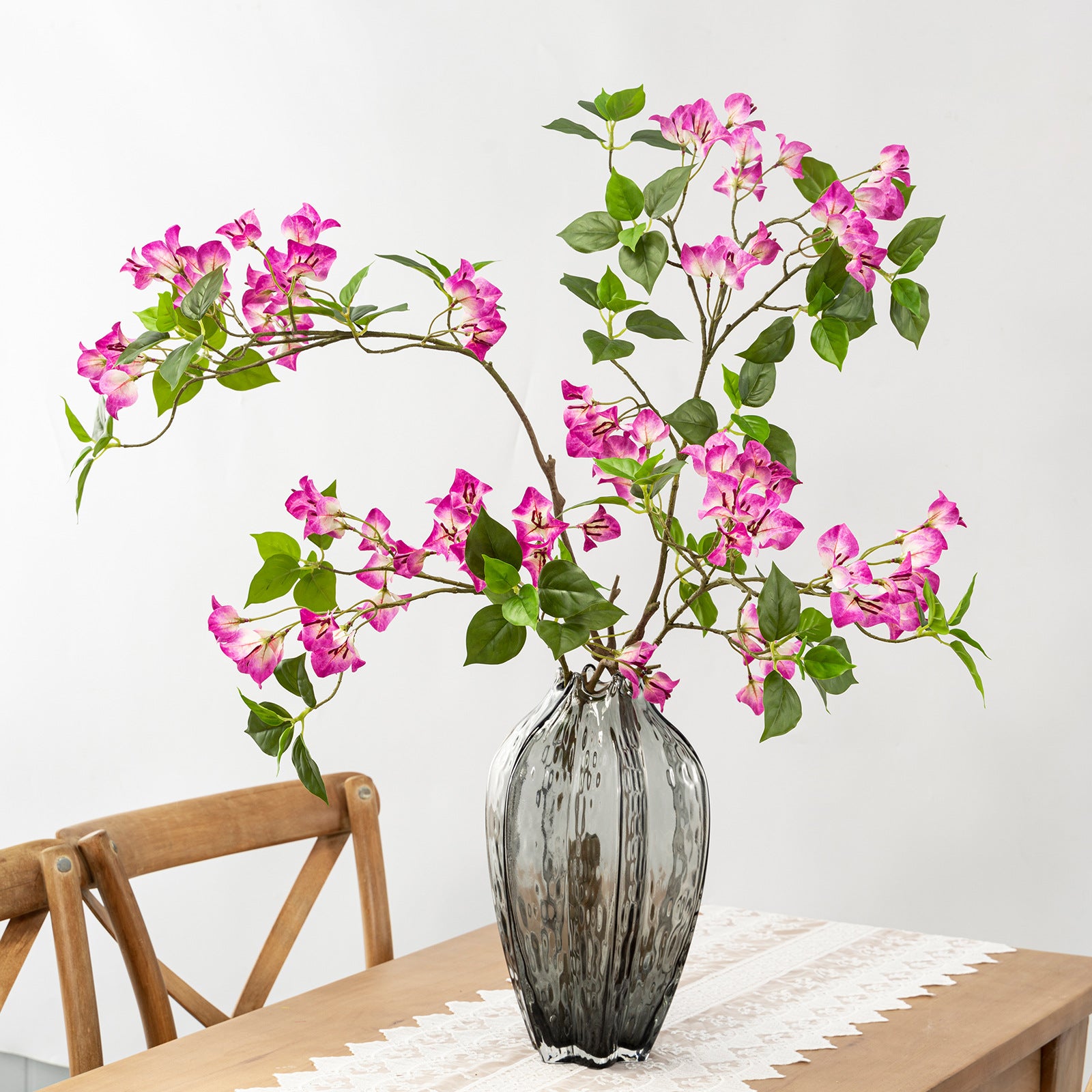 Extra hoch 112 cm künstliche Bougainvillea für Home-Wedding-Dekoration