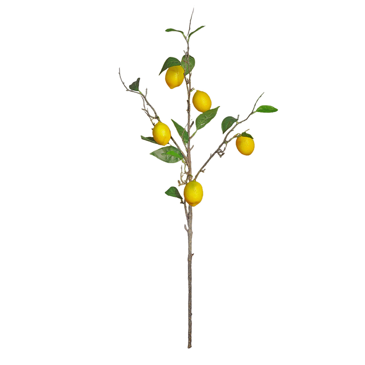 95 cm hohe künstliche Zitronen-Äste | Perfekt für Oktoberfest & Hausdekoration