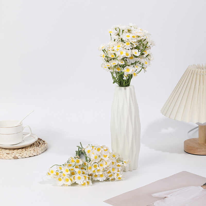 Großhandel 27cm 1 Bündel künstliche Gänseblümchen für DIY-Projekte Künstliche Marguerite Blumen