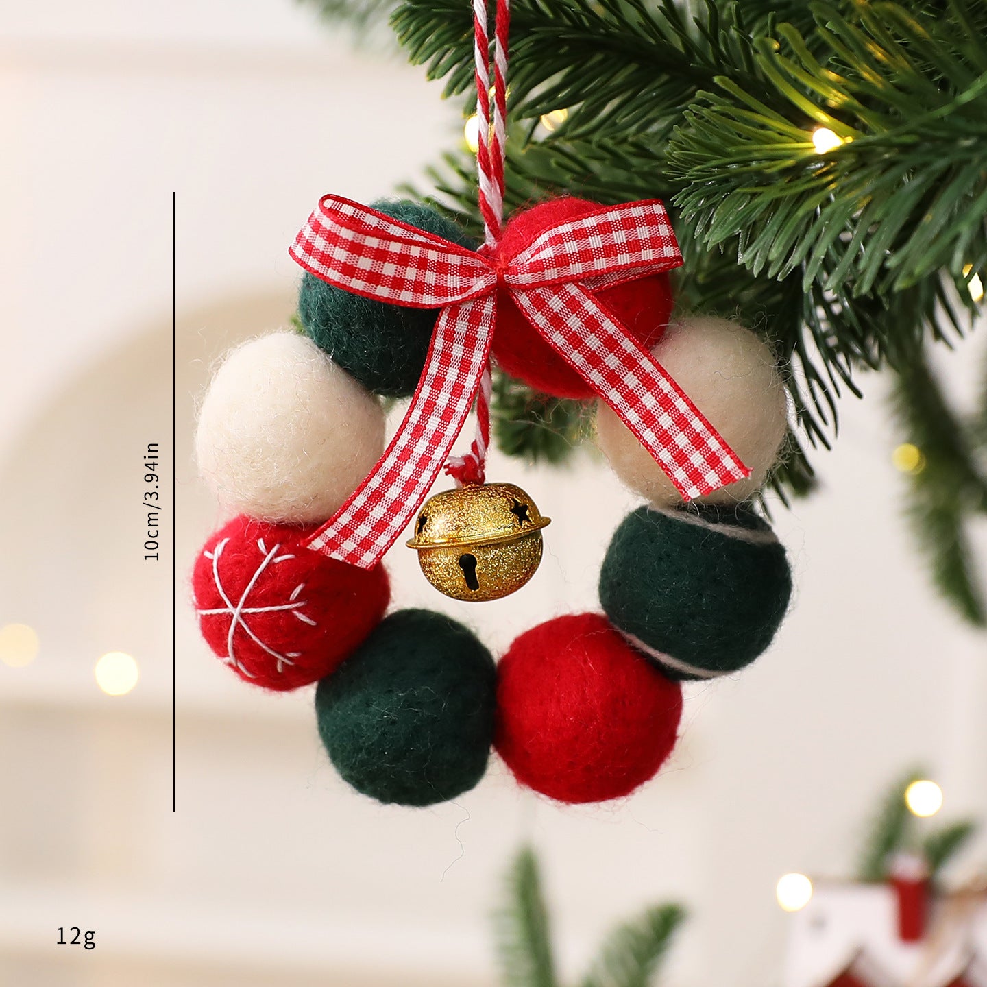 2 Stück Handgemachter Glockenkranz-Anhänger – von nepalesischen Kunsthandwerkern gefertigt