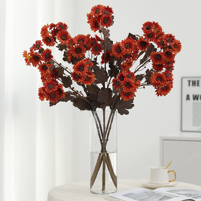 66 cm Herbst-Künstliche Gänseblümchen- und Kamillenstiele – Seidenblumen