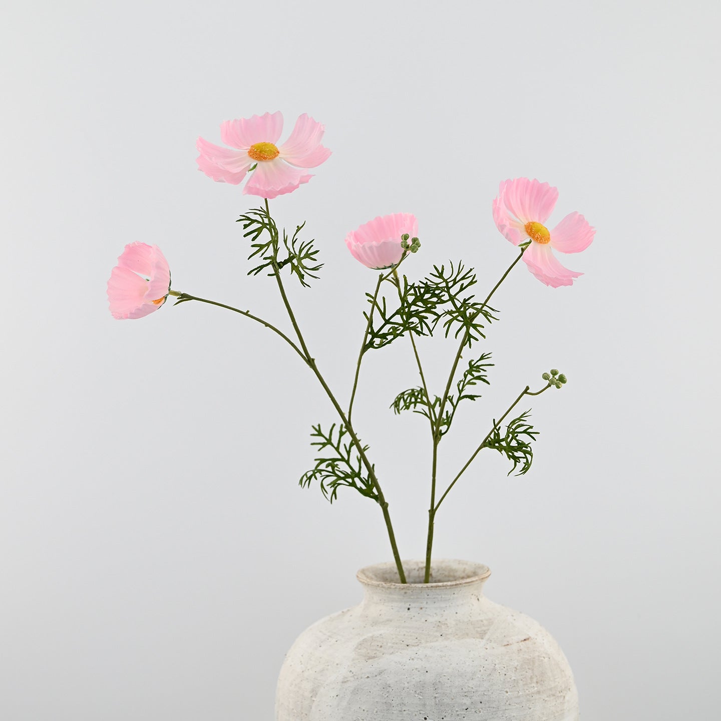 2er-Set Neue & Verbesserte Kunst-Mohnstiele – Realistische Seidenblumen für die Vase