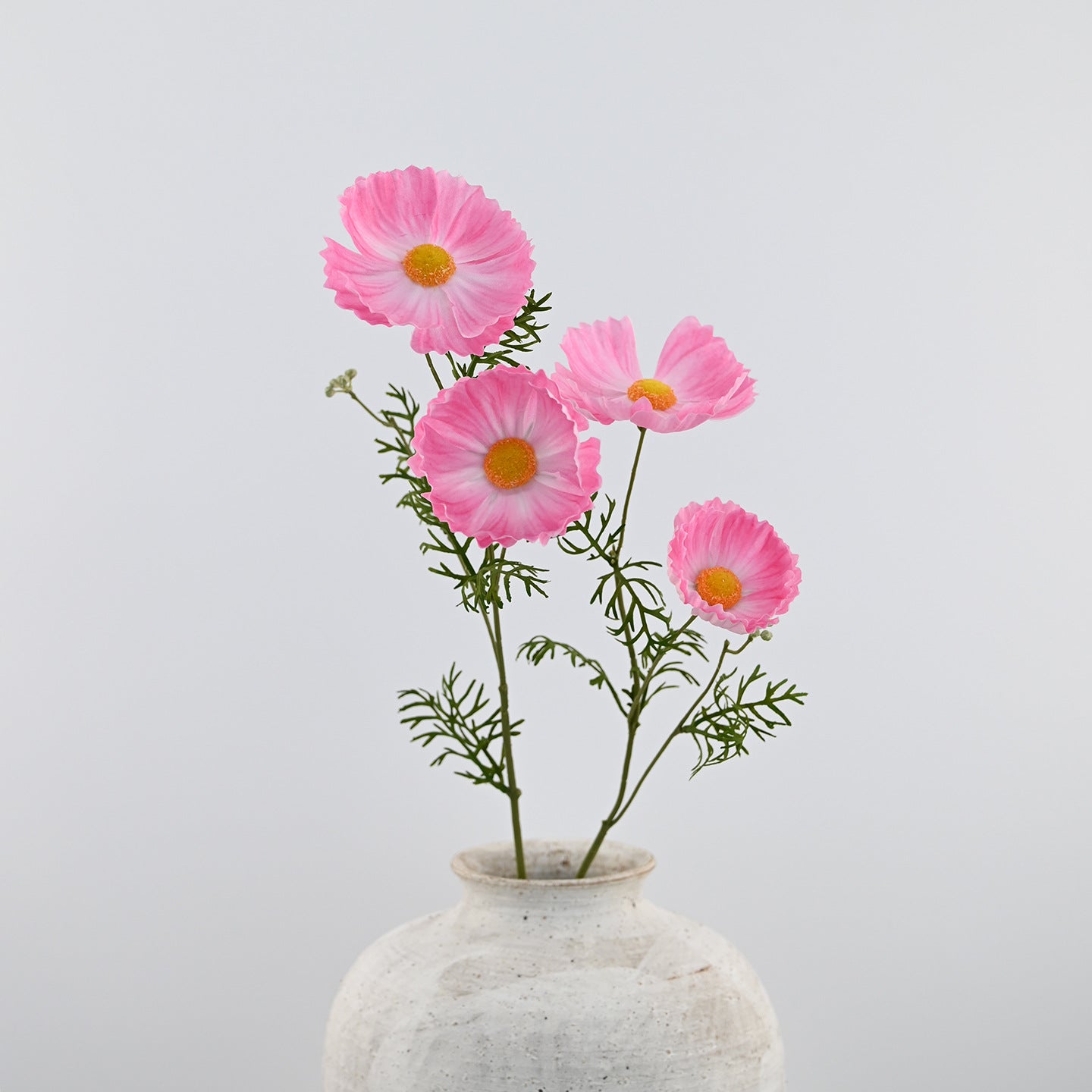 2er-Set Neue & Verbesserte Kunst-Mohnstiele – Realistische Seidenblumen für die Vase