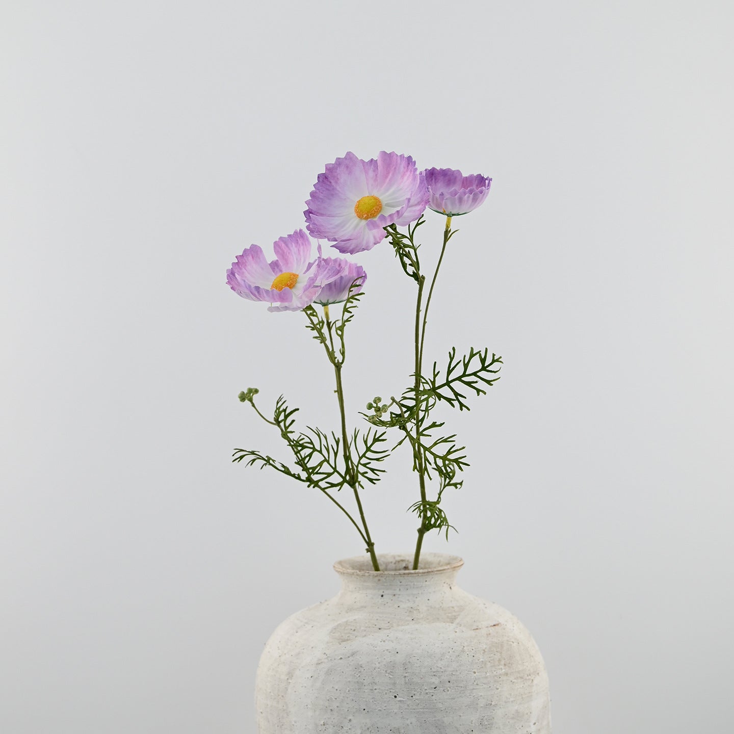 2er-Set Neue & Verbesserte Kunst-Mohnstiele – Realistische Seidenblumen für die Vase