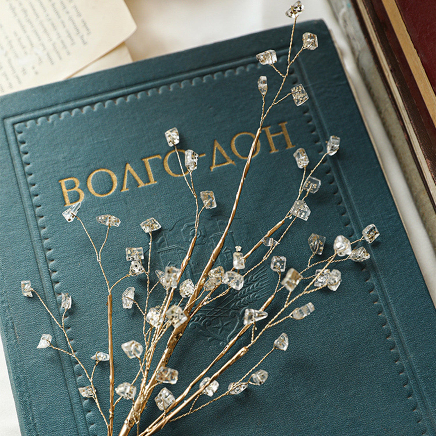 35 cm Künstliche Kristalläste – Weihnachtsdekoration für Weihnachtsbäume & Festlichkeiten