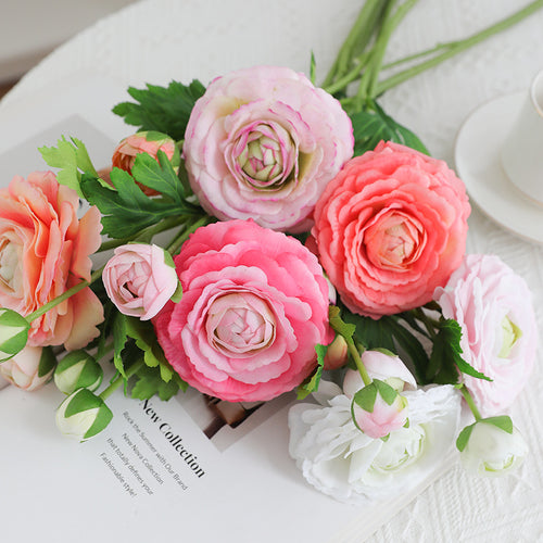 46cm Künstliche Ranunkeln – Für Blumenarrangements & Home-Design