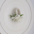 Künstliche Rosen-Serviettenringhalter für Weihnachten, Hochzeiten, Valentinstag, Party sowie tägliche Haushalts- und Tischdekoration