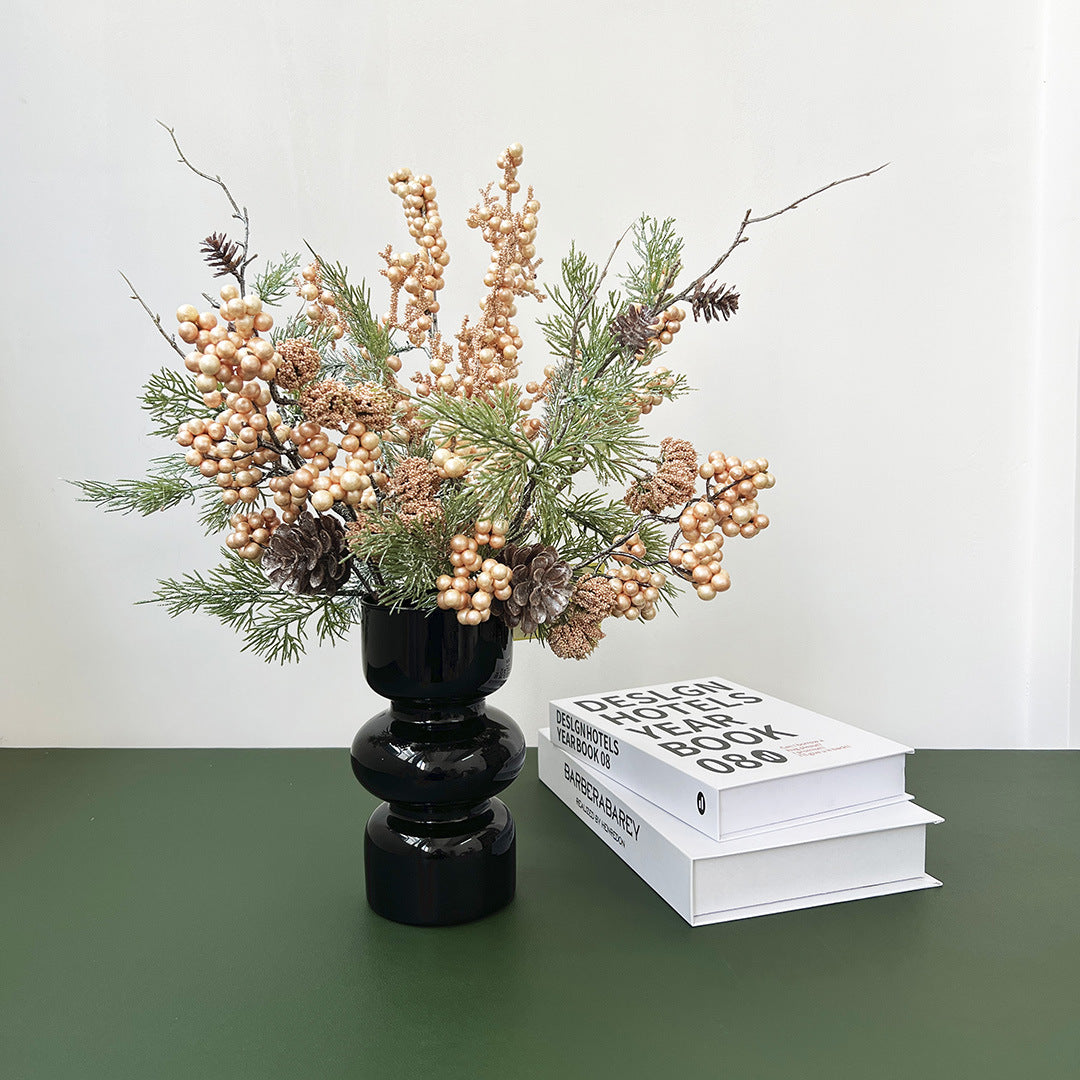 Künstliche Weihnachtsdekoration Künstliche Kieferäste mit Holy Berries