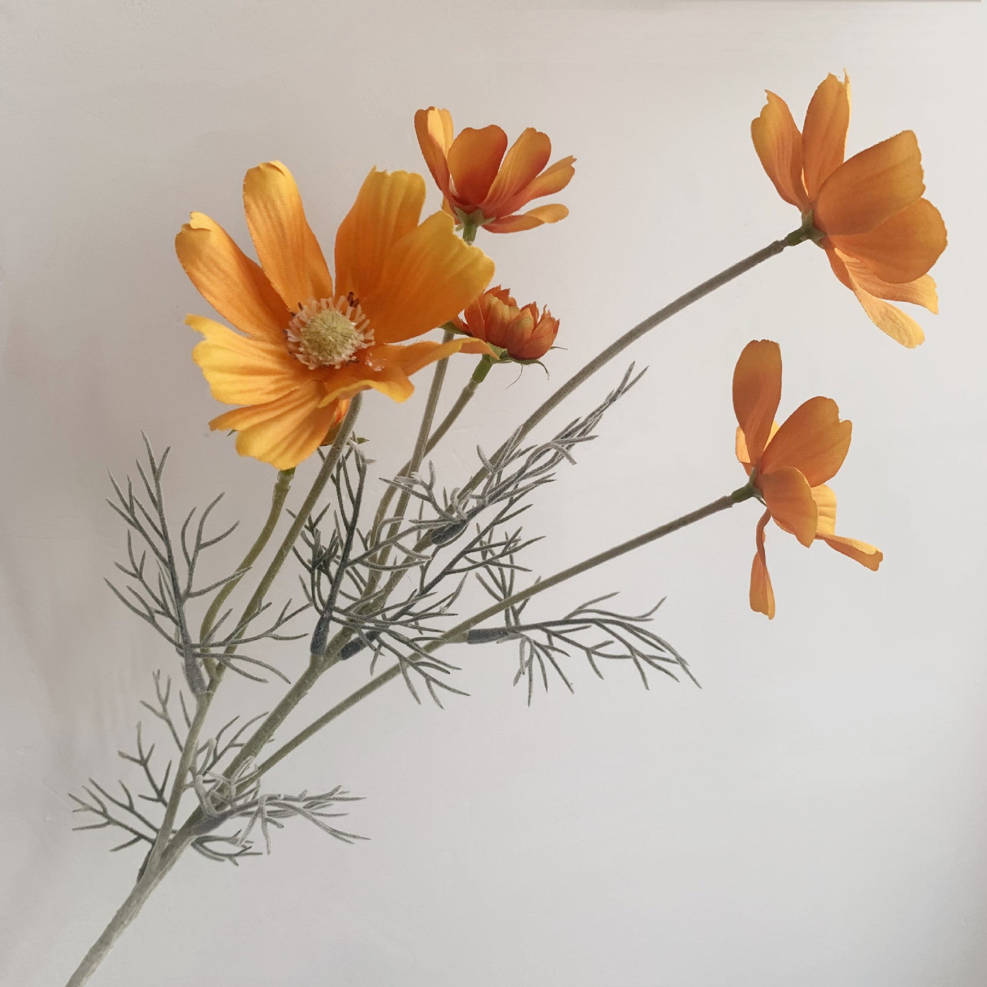 Künstliche Kunstblumen & Kosmos Pflanzen für Drinnen & Draußen – Stoffblumen Dekoration & Kunsthandwerk für Hochzeit, Bankett, Blumenparty, Zuhause, Hotel