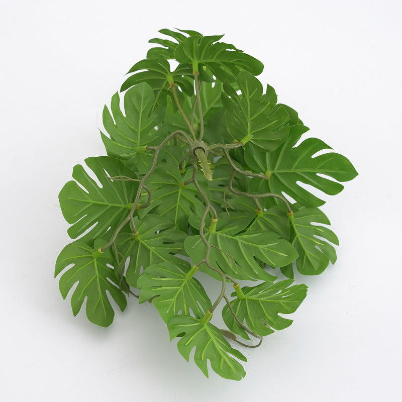 19 Sorten Mini künstliche Pflanzen für Wohnzimmer, Schlafzimmer, Büro, pflegeleichte Kunstpflanze