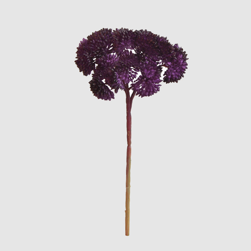 21cm Künstliche Sukkulente Mizikai-Fruchtstängel mit weicher Gummi-Oberfläche – für Hochzeits- und Heimdekoration