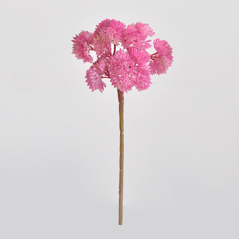 21cm Künstliche Sukkulente Mizikai-Fruchtstängel mit weicher Gummi-Oberfläche – für Hochzeits- und Heimdekoration