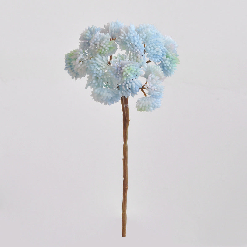 21cm Künstliche Sukkulente Mizikai-Fruchtstängel mit weicher Gummi-Oberfläche – für Hochzeits- und Heimdekoration