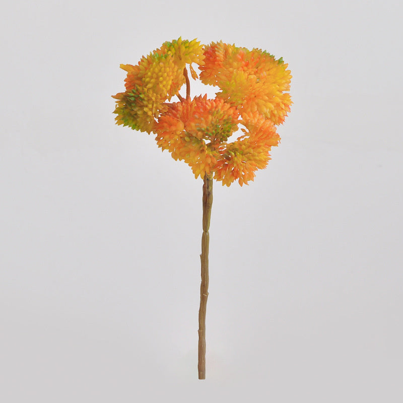 21cm Künstliche Sukkulente Mizikai-Fruchtstängel mit weicher Gummi-Oberfläche – für Hochzeits- und Heimdekoration