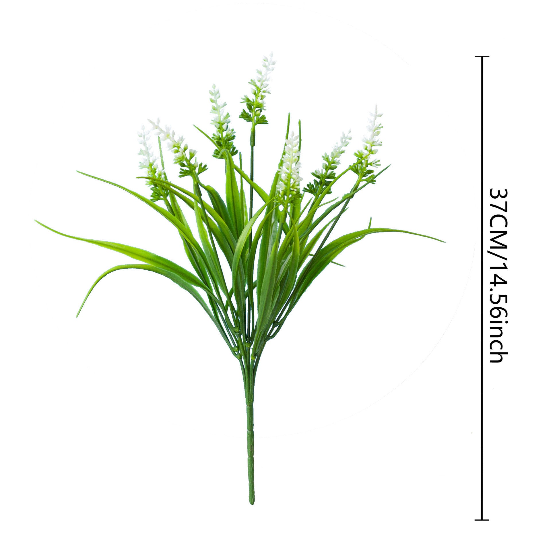 12er Bund Künstlicher Lavendel wetterfest & UV-beständig – für Balkon, Garten & Terrasse – Kunstblumen wie echt