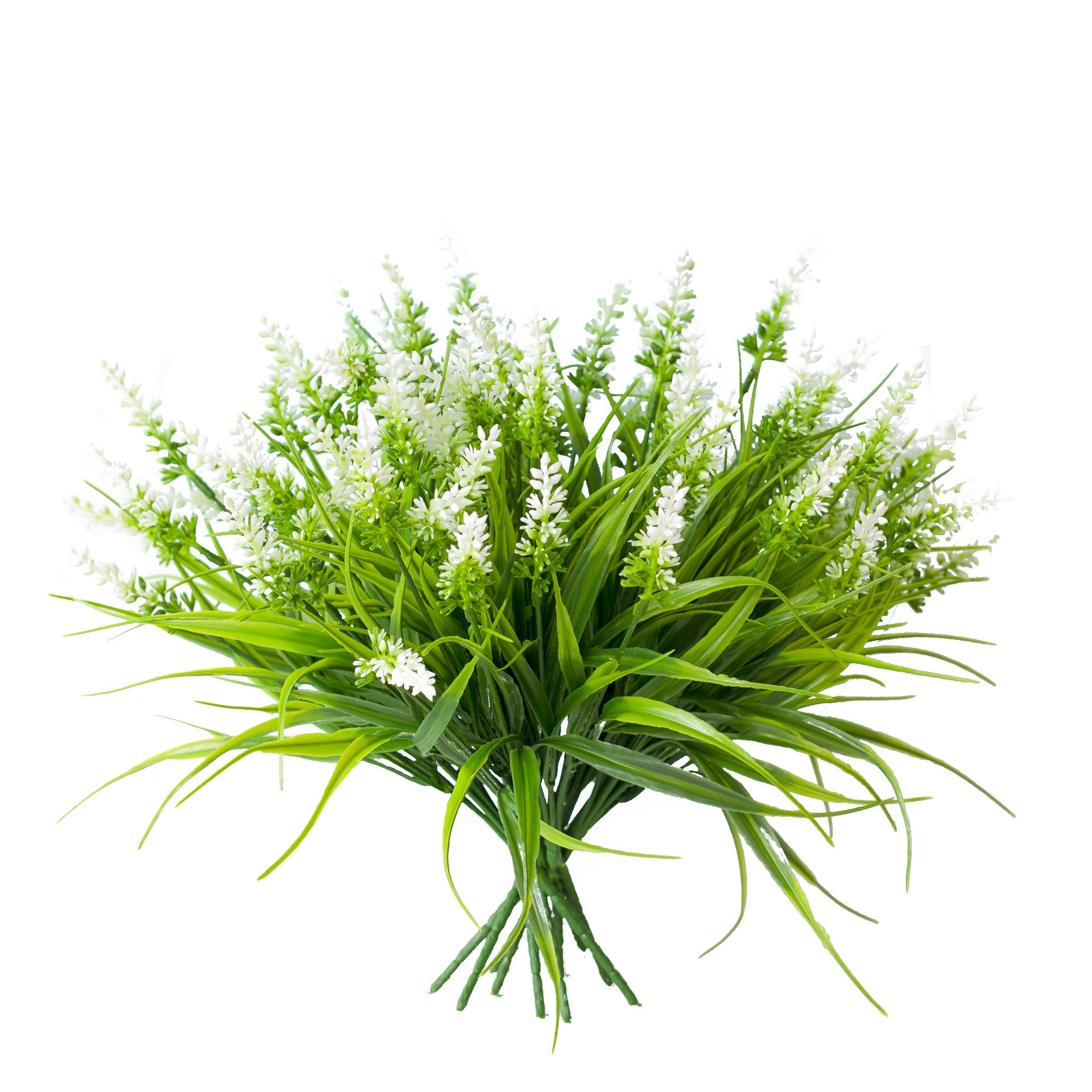 12er Bund Künstlicher Lavendel wetterfest & UV-beständig – für Balkon, Garten & Terrasse – Kunstblumen wie echt