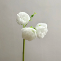 Restposten 28 cm Künstlicher Pfingstrosenzweig mit kleinen Knospen