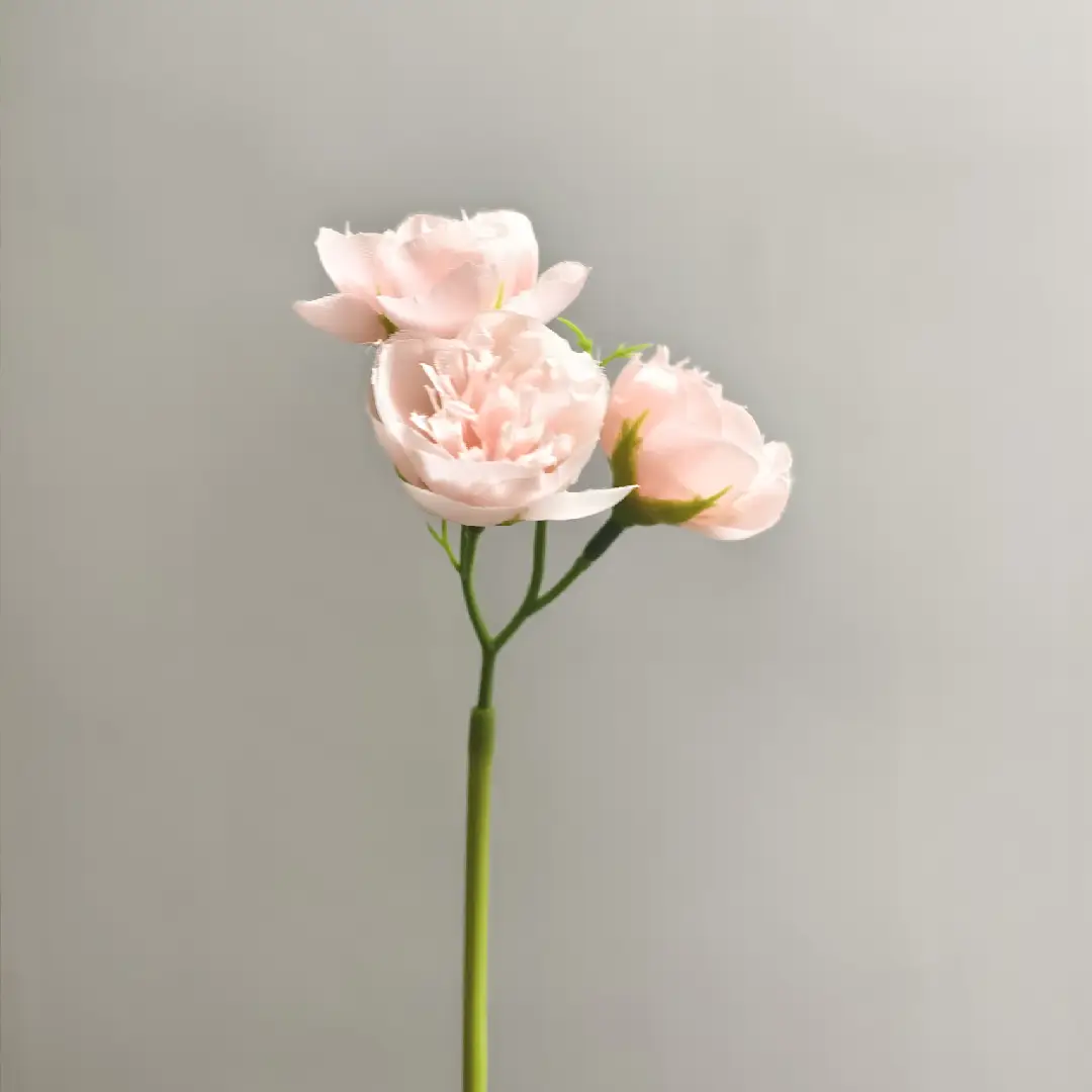 Restposten 28 cm Künstlicher Pfingstrosenzweig mit kleinen Knospen