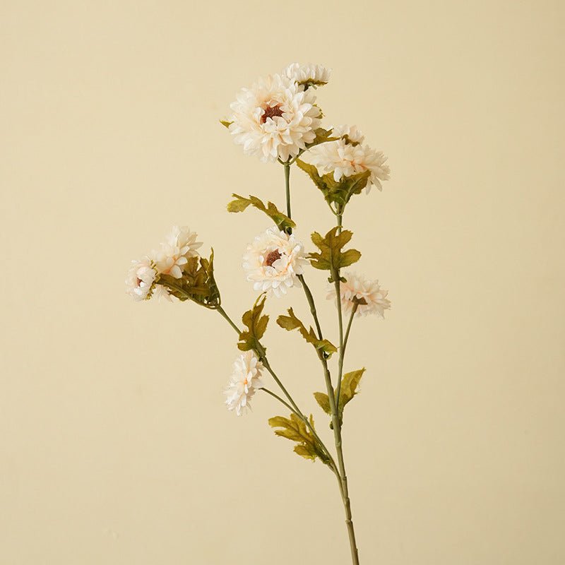 54 cm künstliche Gänseblümchen Busch mit 8 Blüten, Seide, modernes Design, für Zuhause, Innendekoration