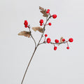 Künstlicher Glücksfrucht-Busch mit 18 Blüten, 49 cm, retro Stil, für Innenräume