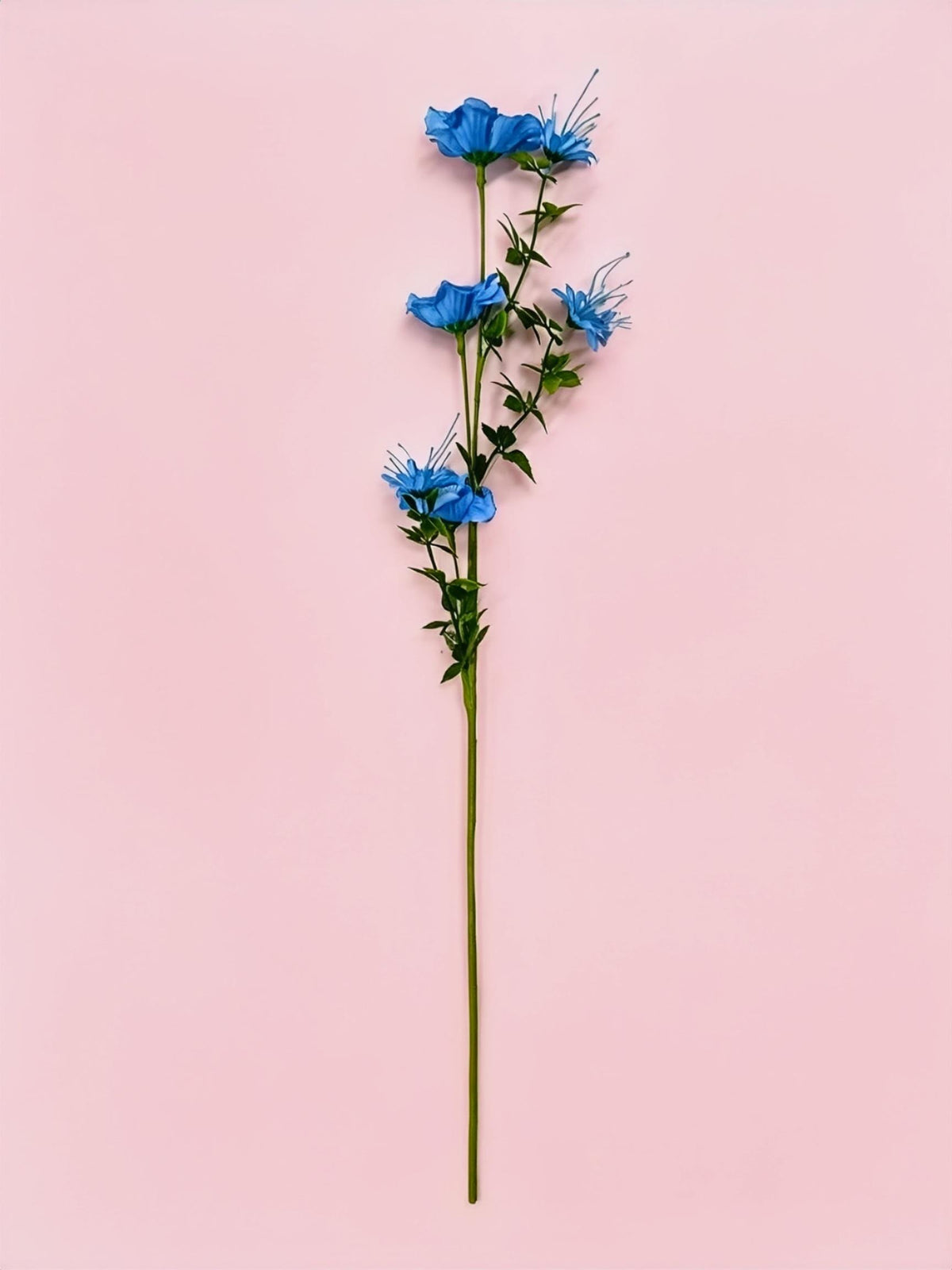 Künstliche Cosmos-Blumen, 1 Strauch mit 6 Blüten, 70 cm hoch, Seidenstoff, für Hochzeit, Dekoration, Gewerbe
