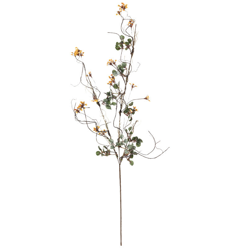 Einzelner Stiel mit 18 Blüten, Schleierkraut, 85 cm, Polyester-Seide, für Zuhause und Gewerbe