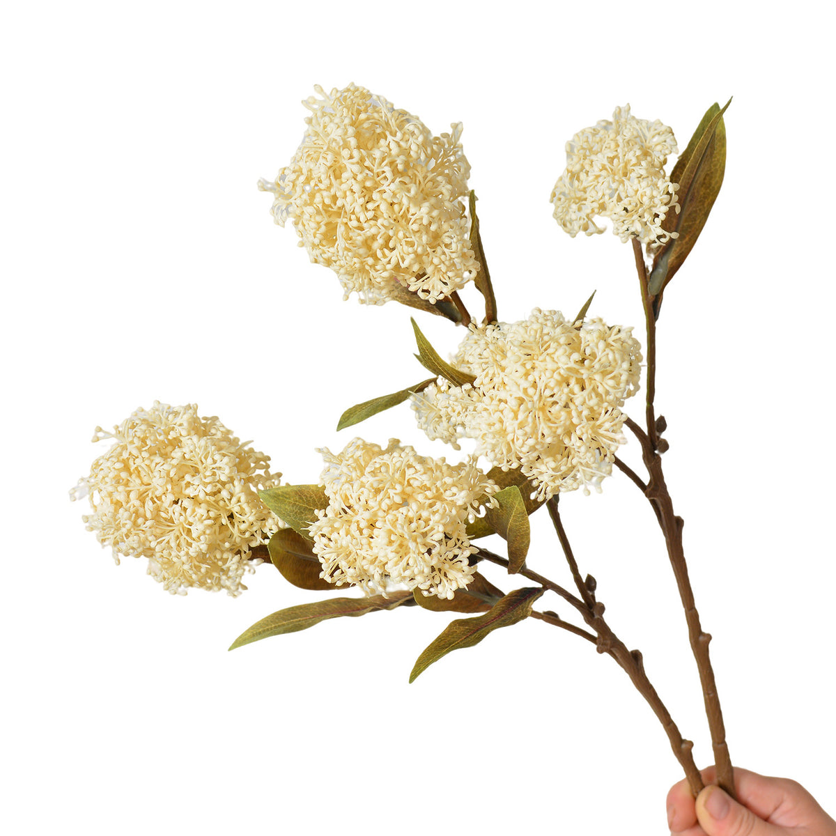 Einzelstiel Skimmia Frucht Kunstblume, 58 cm, Kunststoff, für Hochzeiten, Büro und Zuhause