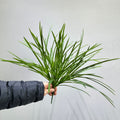 Künstliche Orchideenpflanze, 50 cm hoch, 112 Blätter, PE/PVC Material, für Innen- und Außenbereich, ohne Topf